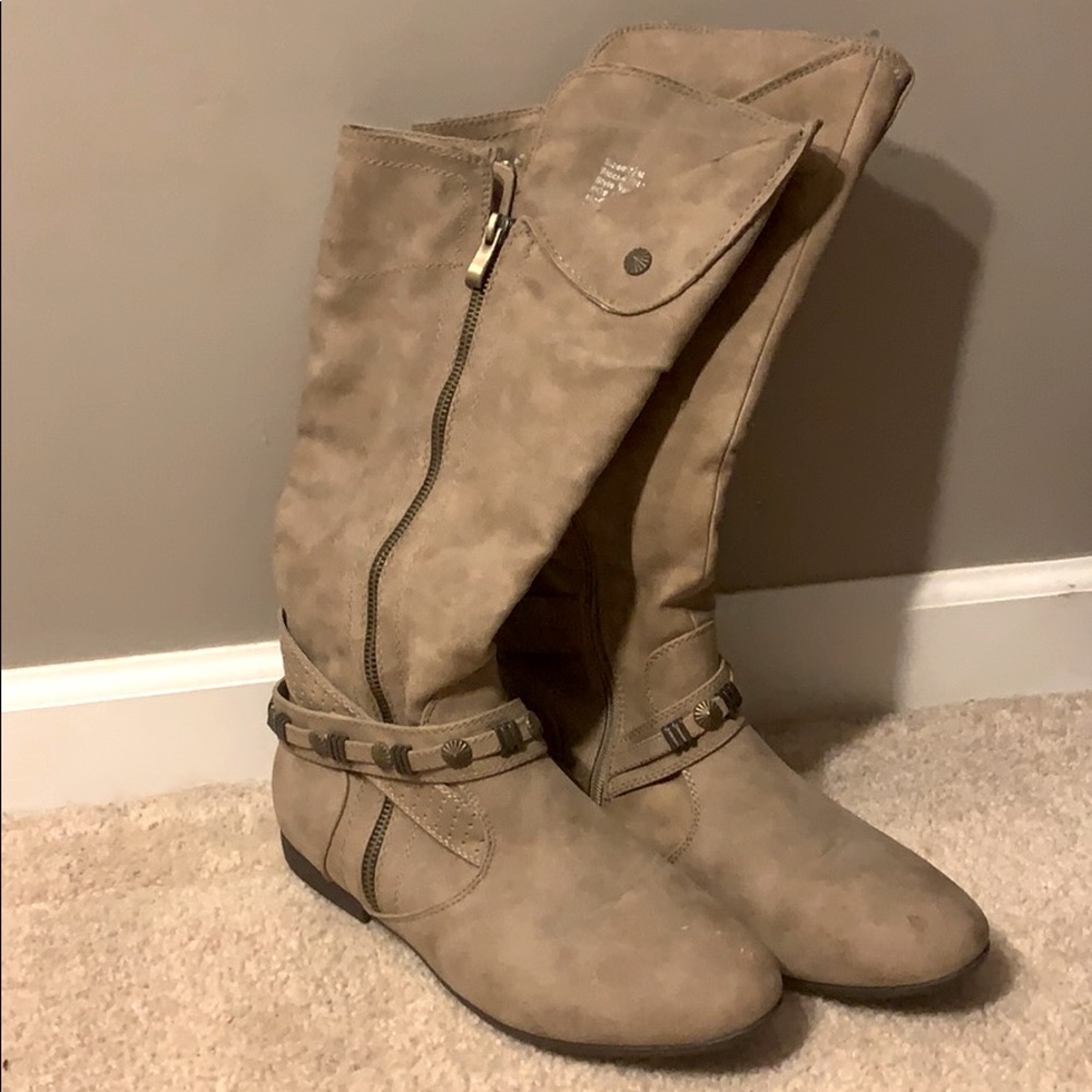women’s 7.5 tan boots
